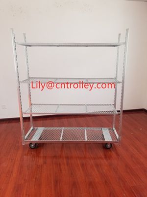 Flower Trolley Dutch Flower Cart Ez Racks Danish Container From China
