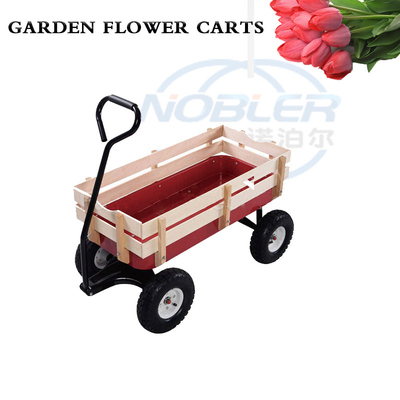عربة حديقة خضراء بوعاء عربة قابلة للنفخ سهلة وسهلة