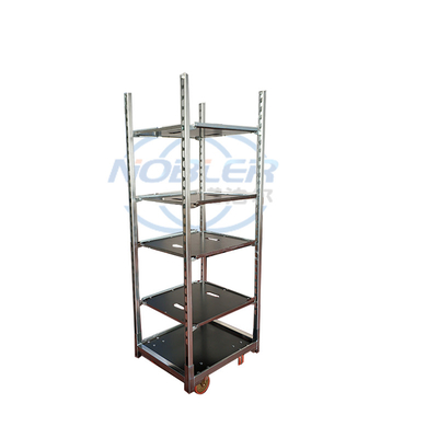عربة الزهور من الخشب المقاوم للطلاء 675*562*1700mm مع ارتفاع قابل للتعديل