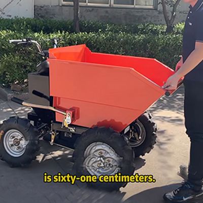 شاحنة تفريغ كهربائية صغيرة قابلة للتعديل بأربع سرعات للوجستيات