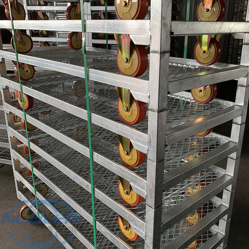 عجلات مع الفرامل عربة دانماركية 50 كجم تحمل قدرة الحمل عربة نقل دائمة مصممة للتطبيقات الصناعية